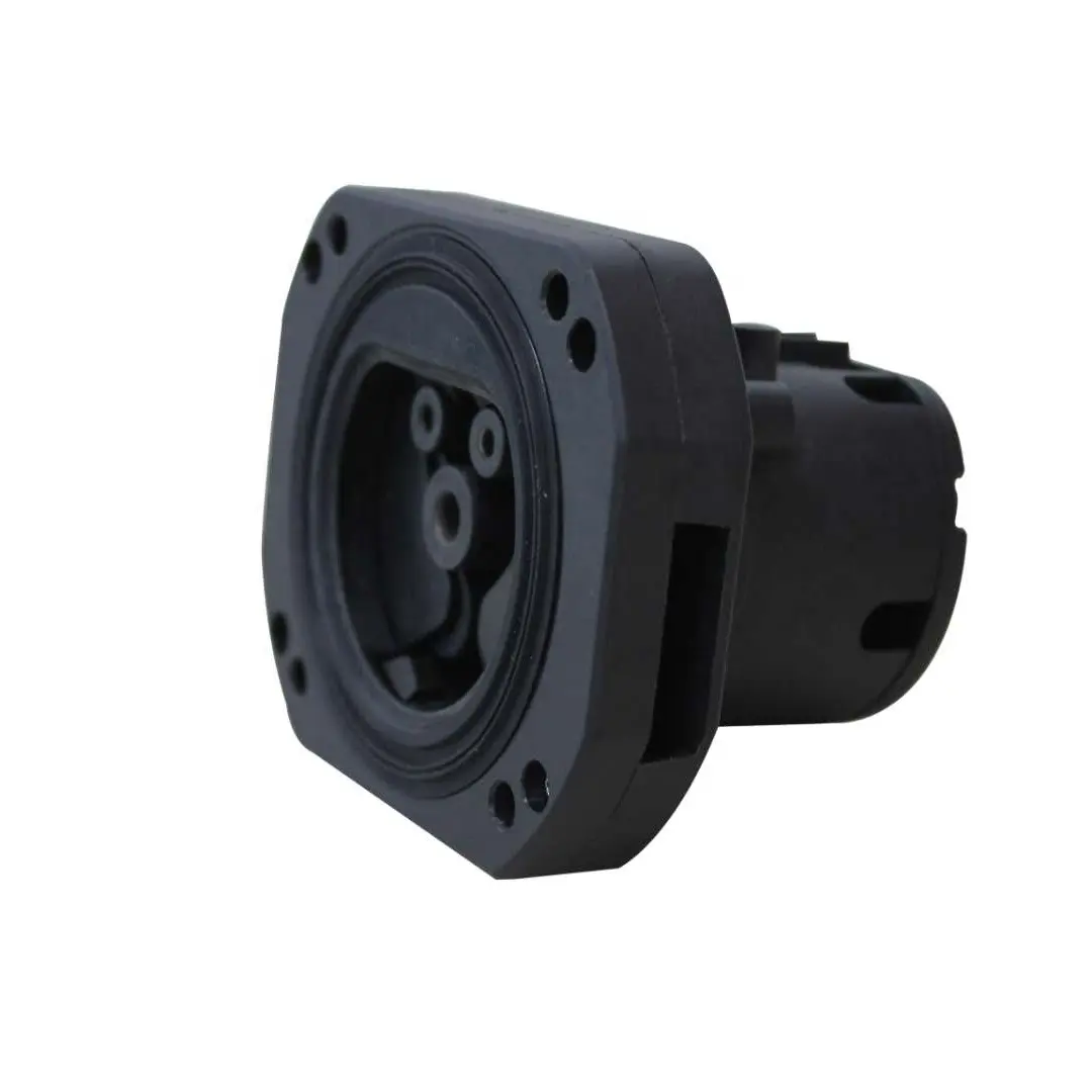 DUOSIDA type 2 charging socket outlet meet IEC 62196-2 standards for wallbox with high IP degree