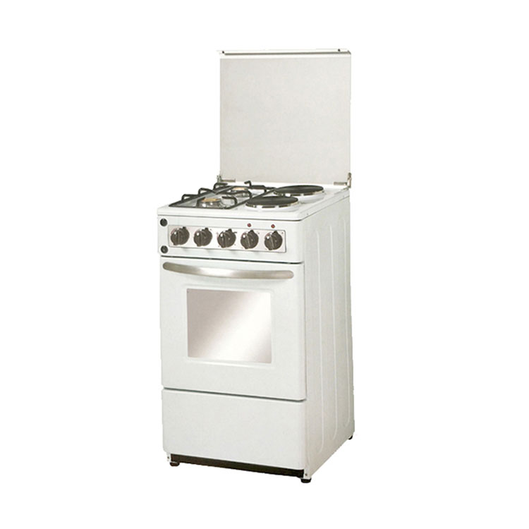 Delicate appearance mini gas kitchen stove duo complete with oven