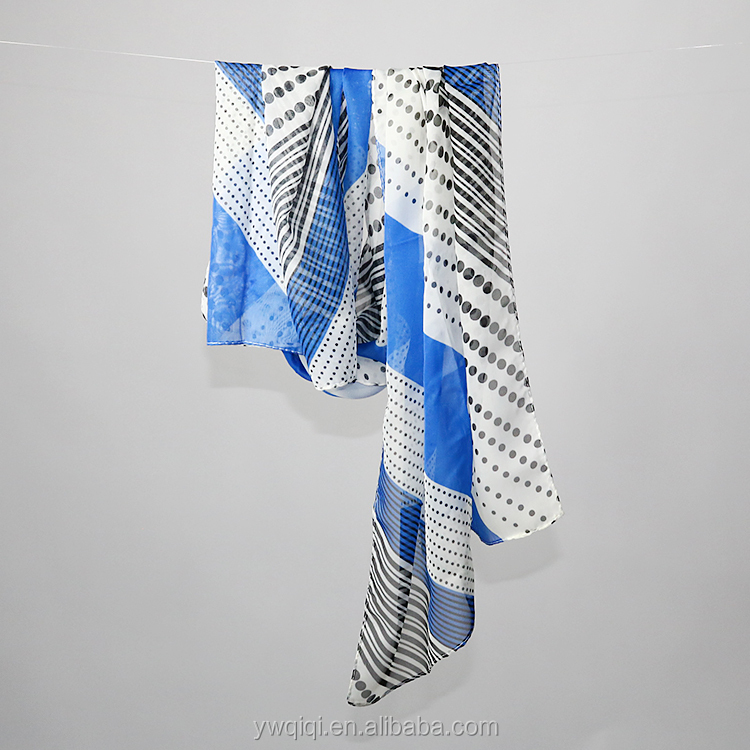 Women Silk Scarf Foulard Lady Neck Hair Scarves Design Printed Head Kerchief Fashion Girl