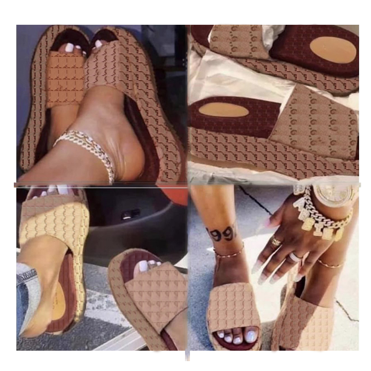 Designer slides famous brands luxury slippers guess women sandals 2021 shoes stock flip-flops slippers shoess woman 2021