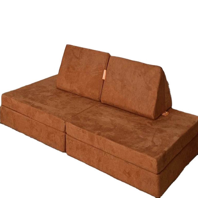 Promotional waterproof cover children's game sofa foam sofa game sofa set kid play couch for home