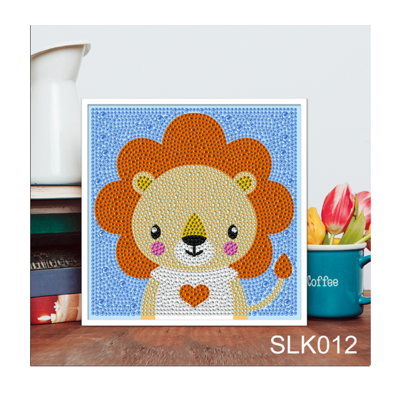 Diamond Painting canvas kits with frame for kids and adults paint by number for room decor