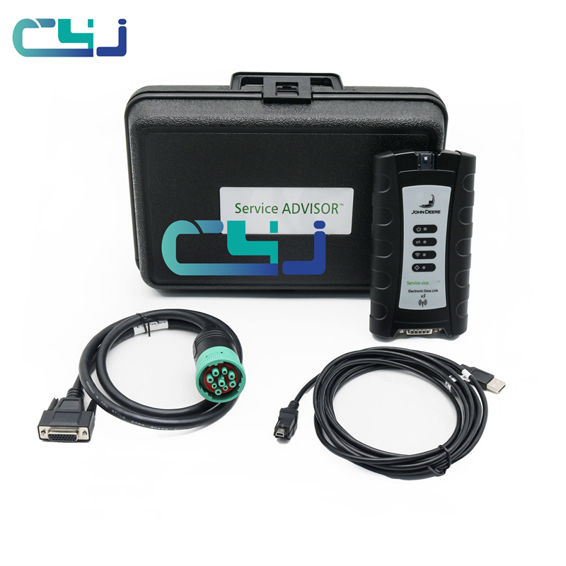 Electronic Data Link EDL V3 Diagnostic Adapter Service EDLV3 Advisor Agricultural construction diagnostic tool
