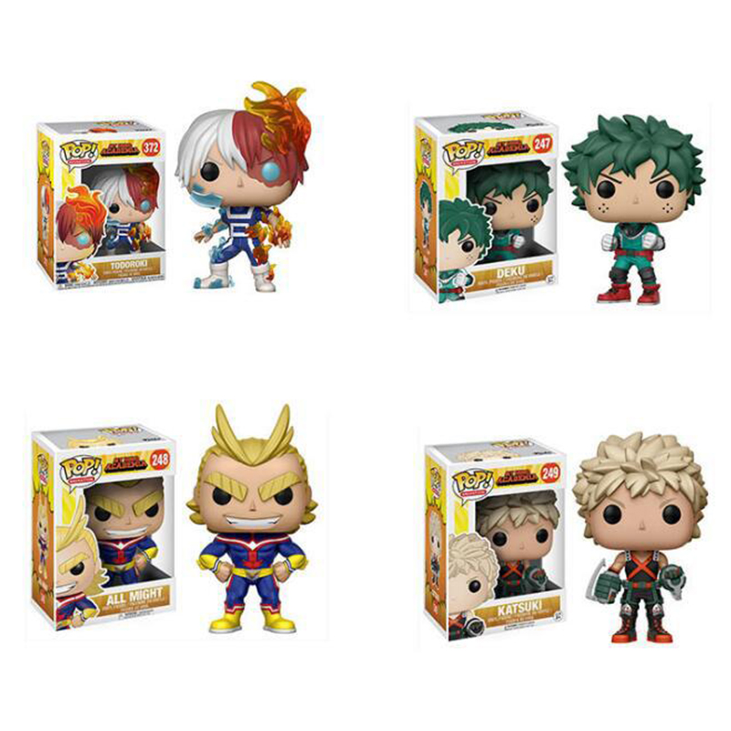FUNK POP My Hero персонаж Академии DEKU TSUYU SHOTA AIZAWA все может Симпатичные виниловые коллекционные модели игрушки Аниме экшн-фигурки