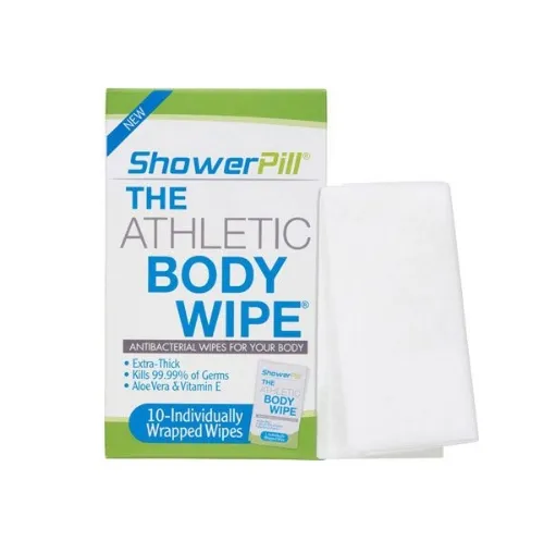 OEM Individually Wrapped Natural Deodorant Body Wipe Large Size No Rinse Bathing Wipes