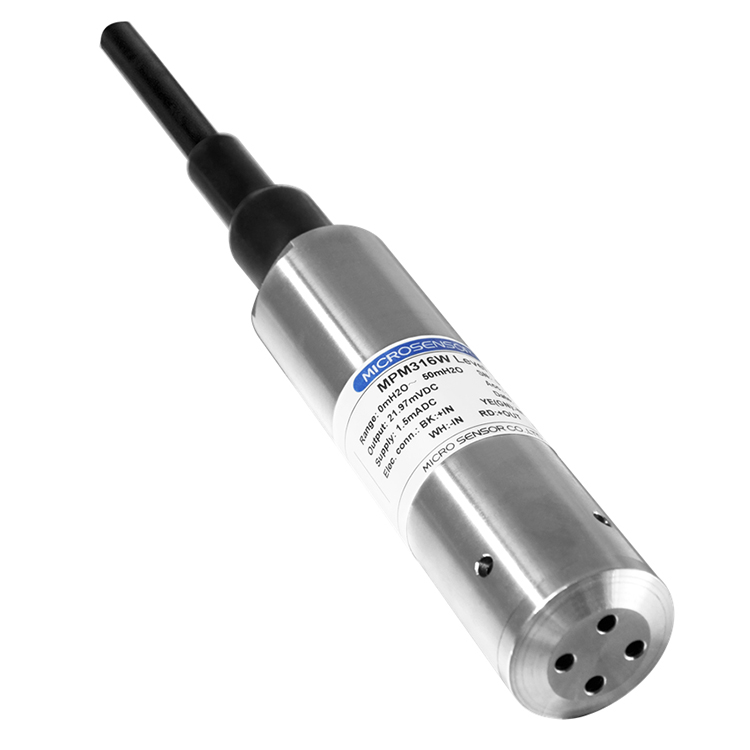 MPM316W 1,5 mADC небольшой аналоговый датчик уровня воды Liuqids с корпусом из нержавеющей стали