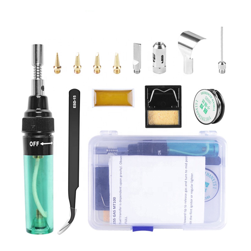 Новый MT 100 паяльники DIY лазерная ручка газа инструмент ювелирных Сварочная горелка пистолет мини беспроводные бутан паяльник для подключения к горелка
