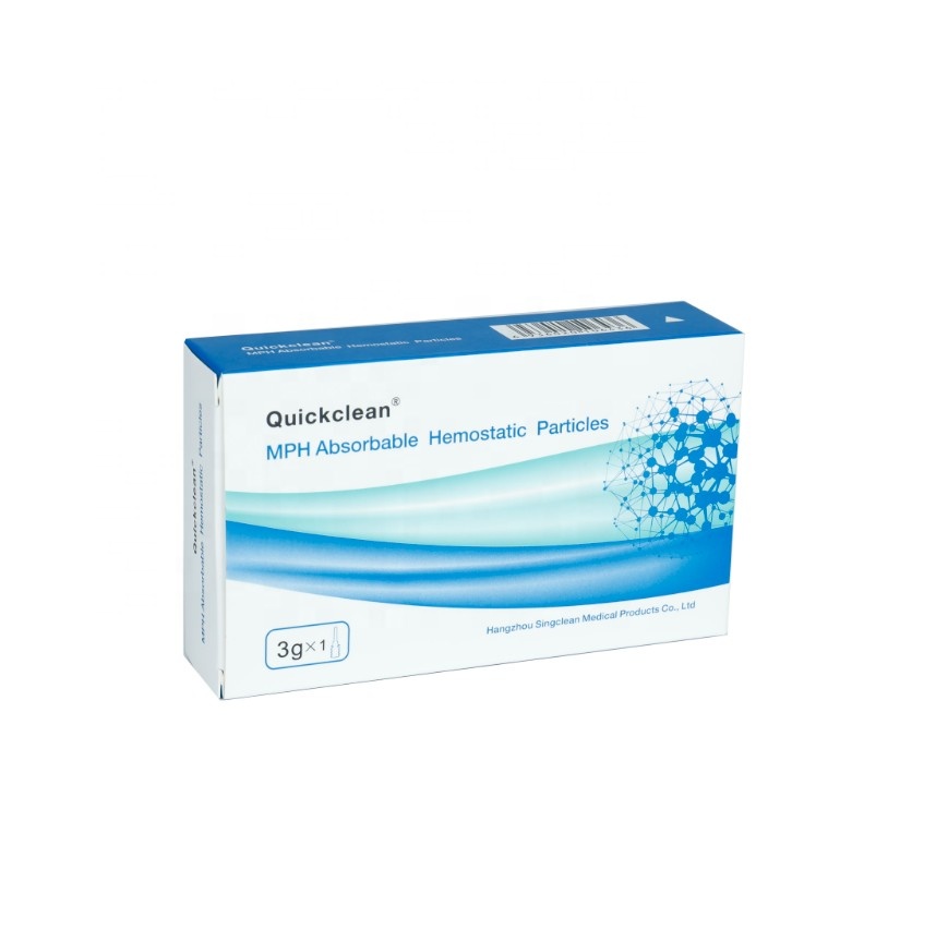 Absorbable hemostatic powder quickclot stanch wound dressing 0.5-5g manufacturer