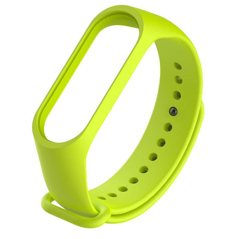 Силиконовый ремешок для смарт-часов Xiaomi Mi Band 4, силиконовый ремешок для часов, один цвет