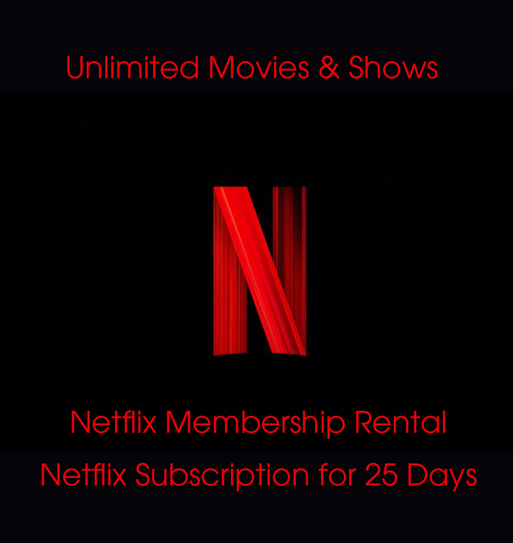 Членство Netflix 4K за 25 дней, аккаунт Netflix Аренда 4K ежемесячная подписка, подарочная карта Netflix