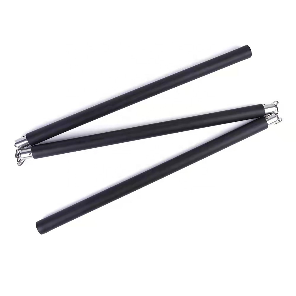 Wholesale black colour sponge combat martial art training foam fight sticks