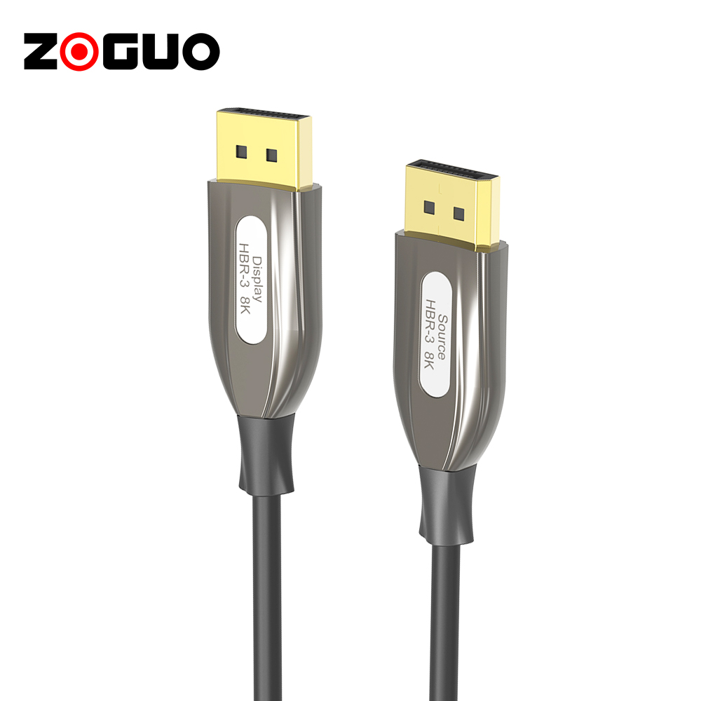 Популярный продукт DisplayPort 1,4 активный оптический кабель 4K 8K AOC Волоконно-Оптический Аудио Видео игровой кабель
