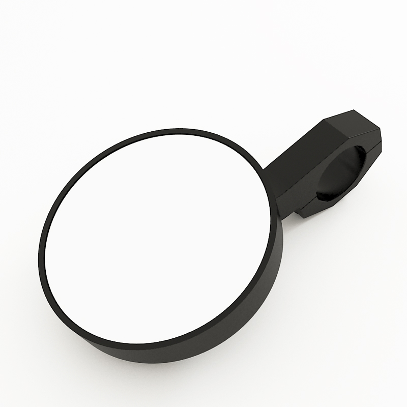 atv utv 1.75" Clamp Roll Cage Round 5" Mirror Fit K-awasaki Y-amaha P-olaris Ranger RZR UTV