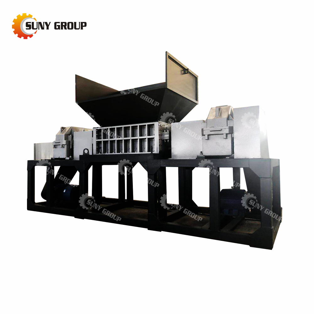 Scrap Metal Double Shaft Shredder Machine