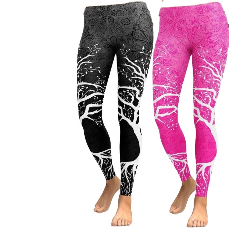 Sexy Women Workout Yoga Pants Ladies High Waist Seamless Leggings Butt Lift Leggings
