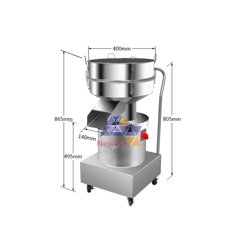Fast speed flour shaker machine,flour vibrating screen sieving machine