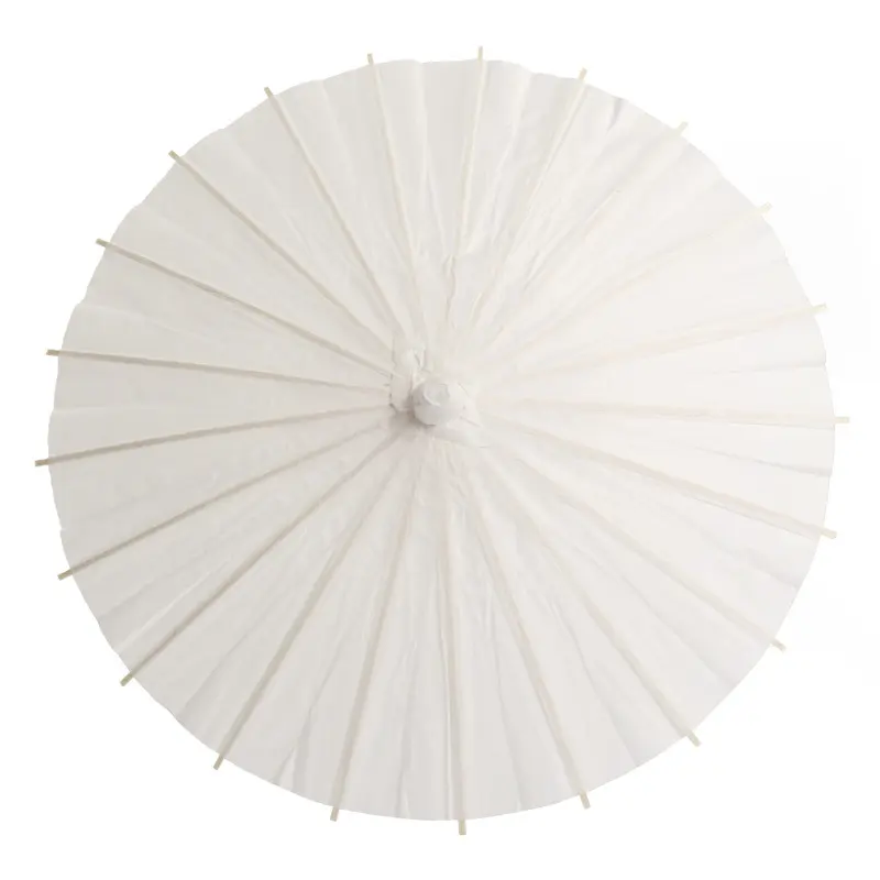 Оптовые Модные Многоцелевые бумажные зонты оптом бумажный зонтик белый