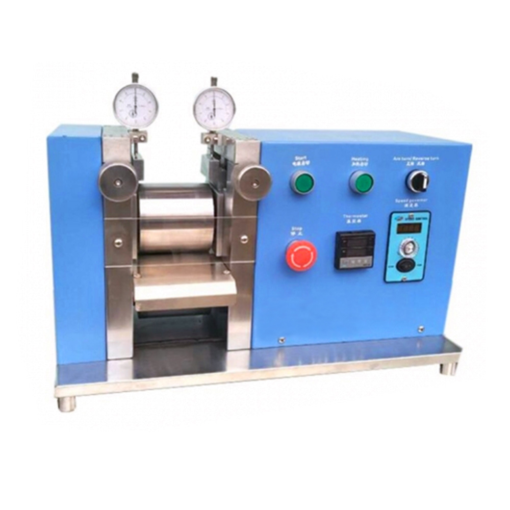 Li-Ion Battery Electrode Heat Hot Rolling Press Roller Calender Machine Equipment for Lab Research