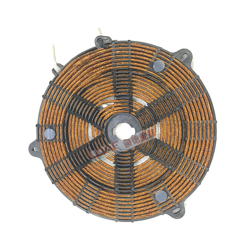 electromagnetic induction cooker plate, aluminum induction cooker coil
