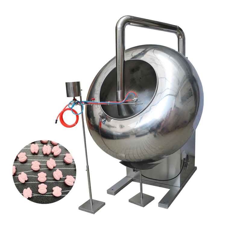 Factory Direct Sale Popcorn Peanut Chocolate Coating Machine
