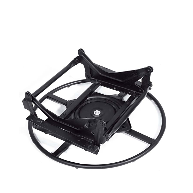 matel swivel and rocker recliner mechanism base for chair