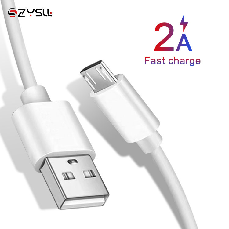 Оптовая продажа, дешевый кабель Micro USB для быстрой зарядки и передачи данных 1 м, 2 м, 2 А для Samsung