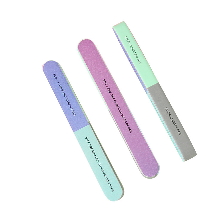 Factory Directly Supply Hot Sale Nail Shiner 7 side nail buffer nail buffer block and shiner