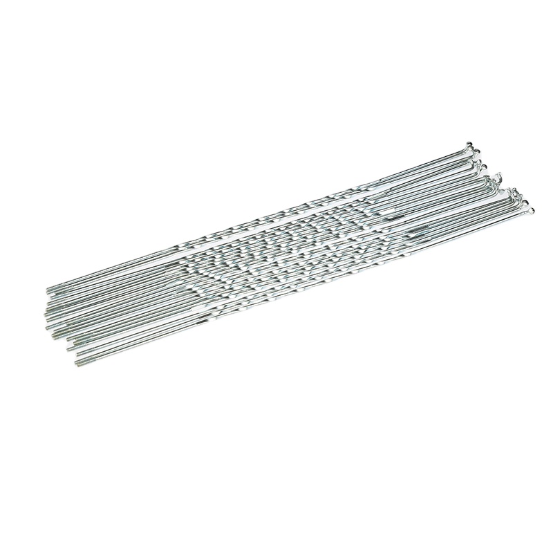 Widely Used steel bicycle spoke cap custom all sizes bike 14G*105MM-305MM spokes and nipples