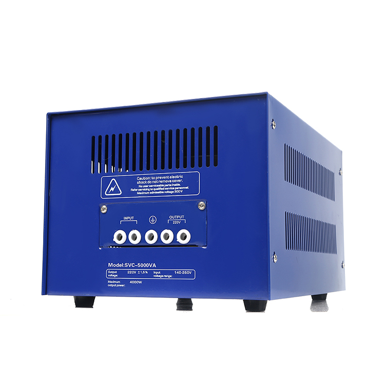220V Серводвигатель полная мощность SVC 5000VA AC мощность автоматический стабилизатор напряжения Стабилизаторы AVR