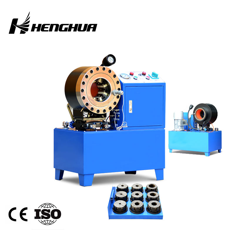 6 основных патентов DX68 DX69 1/4 "-2" шланг высокого давления трубы для жидкости под высоким давлением резиновый шланг гофрировочной машины из Китая шланговая прессовочная машина пресс инструменты