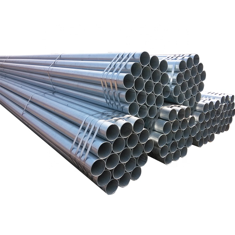 Manufacturers china hot dipped galvanized round steel pipe for construction building material