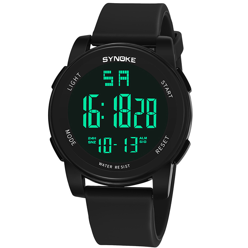 Men's Digital Waterproof Watch Outdoor Sports Multifunctional Men's Smart Wrist Watch