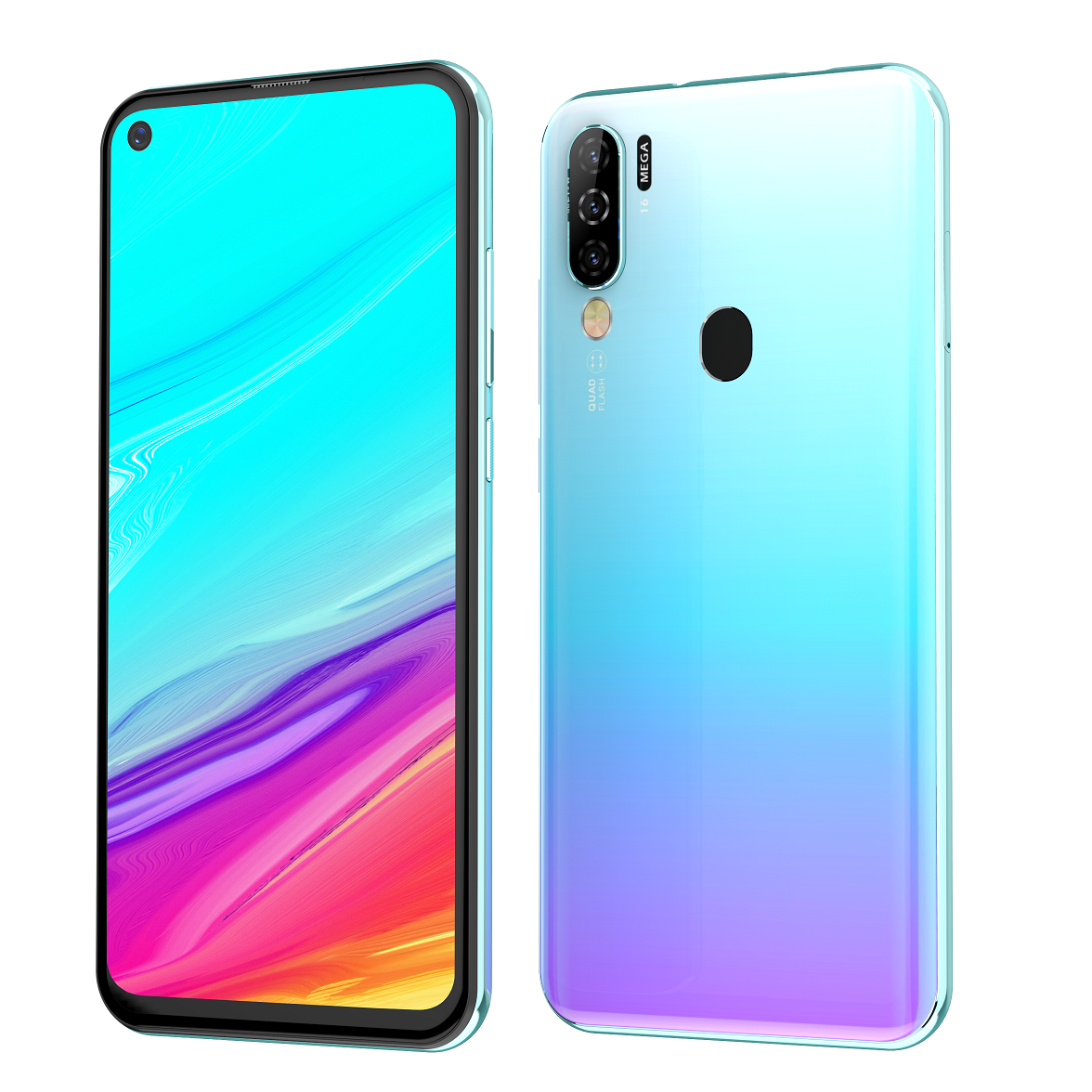 2019 4G смартфон P30 с украшением в виде кристаллов 4 Гб + 64 Гб памяти 6,35 дюймов Дырокол экран с 16MP HD камеры