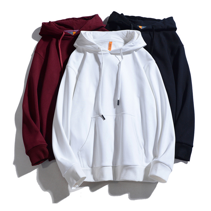 Factory wholesale customized men's hoodies for emboss printing sweater for men hooded sweater
