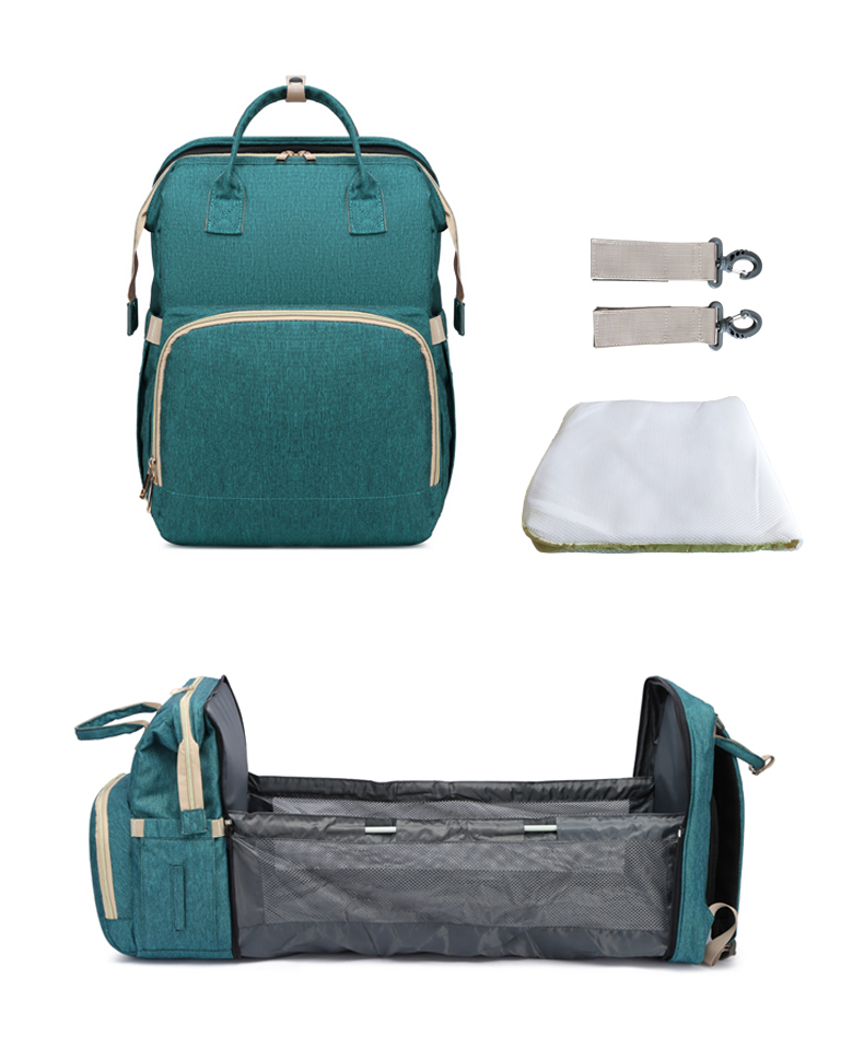 2021 Best quality multifunction travel baby cribs Diaper backpack Diaper bags