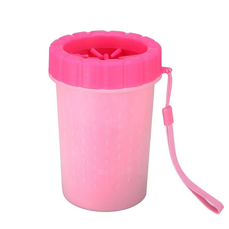 Portable Dog Paw Cleaner for Small Dog Cat With Towel Small Size