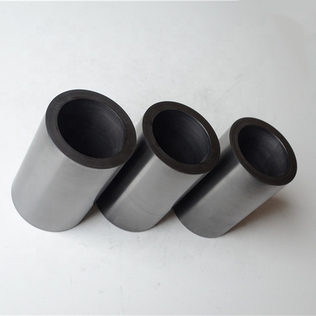 Graphite melting crucible for melting furnace