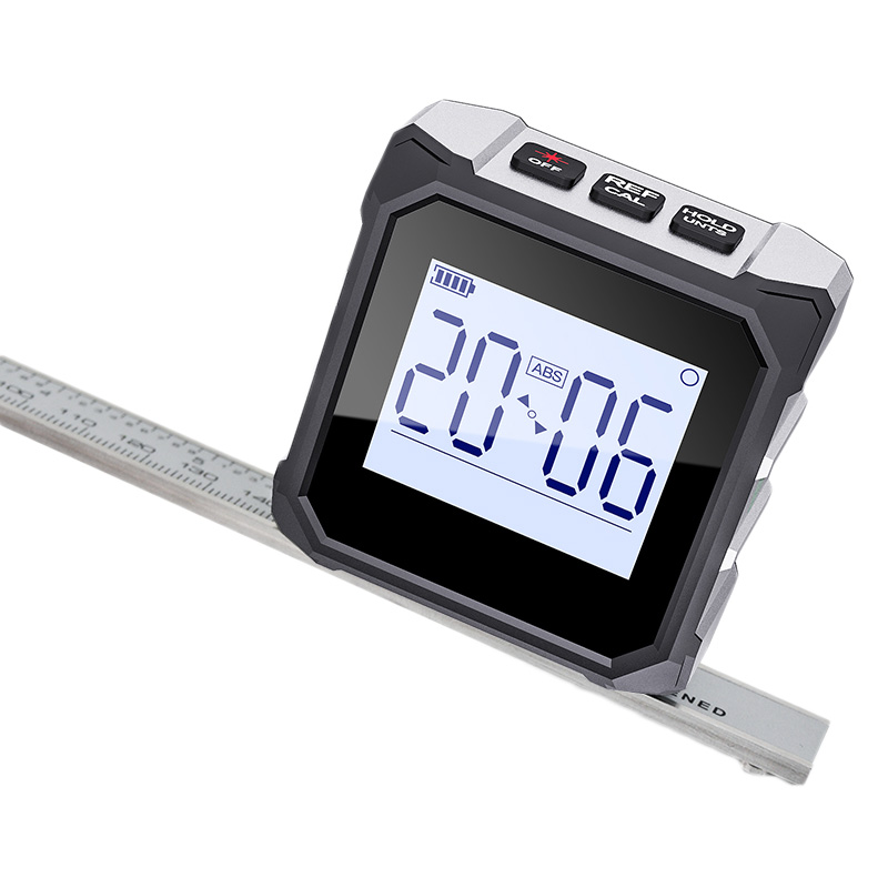 Mestek Protable Inclinometer Good Quality Magnet USB 360 Measuring Tools LED Blacklight High Quality Digital Inclinometer