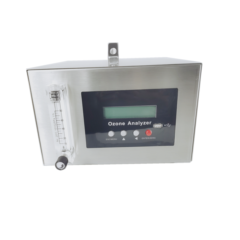 Ozotek УФ озоновые газоанализатор озона метр UV600B 0-200, поддерживающие шкалу мг/L RS485 с USB сохранение данных