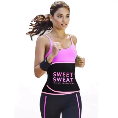 Custom Logo High Quality Sports Tummy Sauna Wrap Band Slimming Sweat Belt Waist Trimmer Belt For Men Women Workout