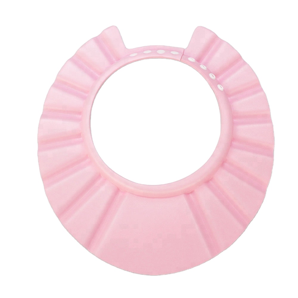 Probebi CA03 eva waterproof kids bathroom accessories face cover prevent water from ears and eyes baby shower hat