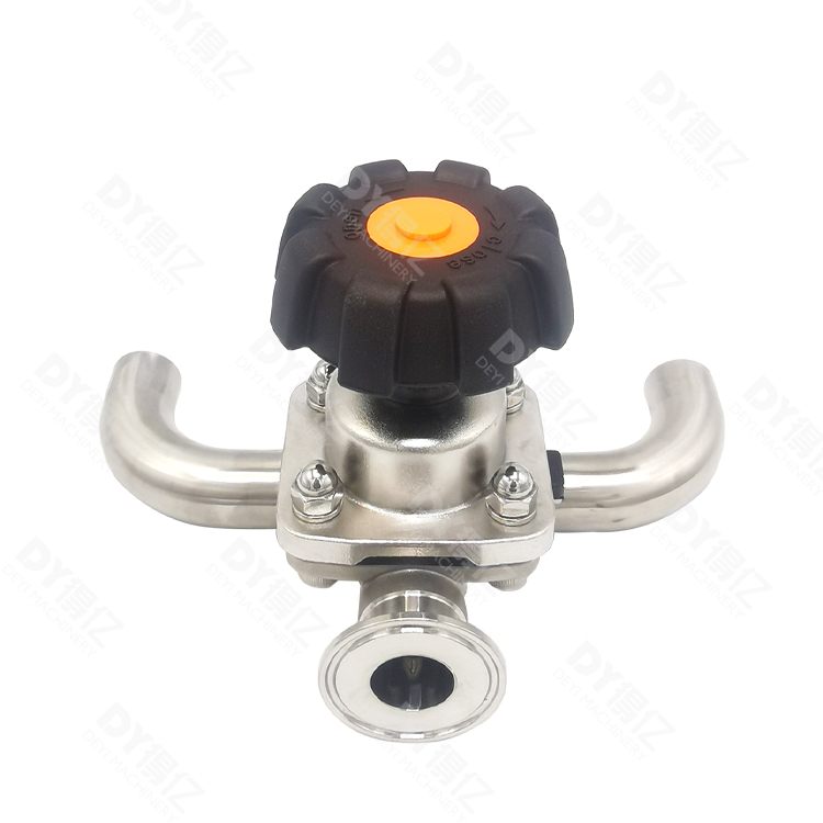 DN25 Stainless Steel Sanitary U Type Diaphragm Valve