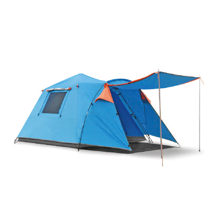 Cheap Outdoor 5 People Travel Camping Large Tent Roof Blue Camping Fishing Umbrella Tent For Travel