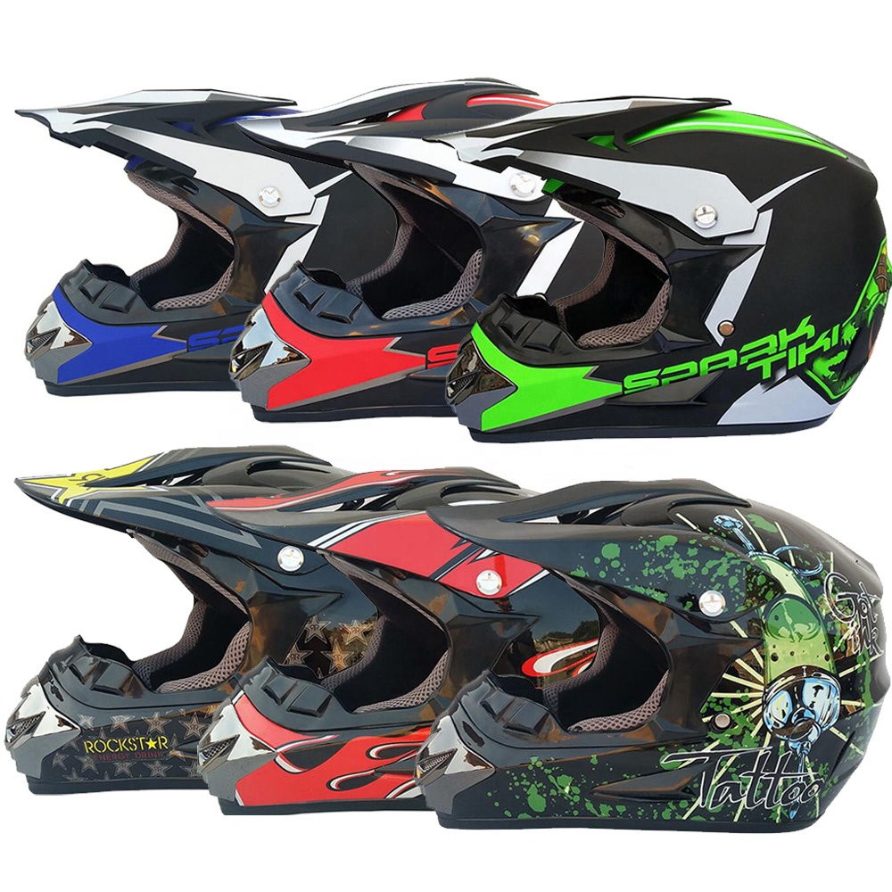 Send 3 pieces gift motorcycle helmet children off-road helmet bike downhill AM DH cross helmet capacete motocross casco