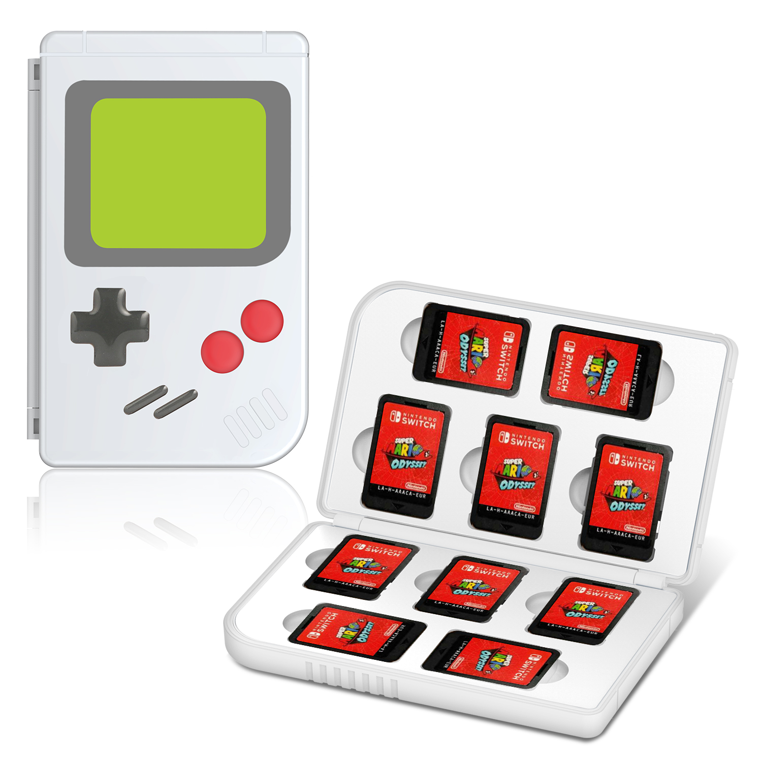 Новейшая коробка для карт для игр, противоударный чехол для карт, Жесткий Чехол для Nitend Switch, аксессуары для хранения игр