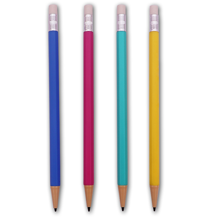 Professional Manufacturer Custom Color Plastic Mechanical Pencils Set From China