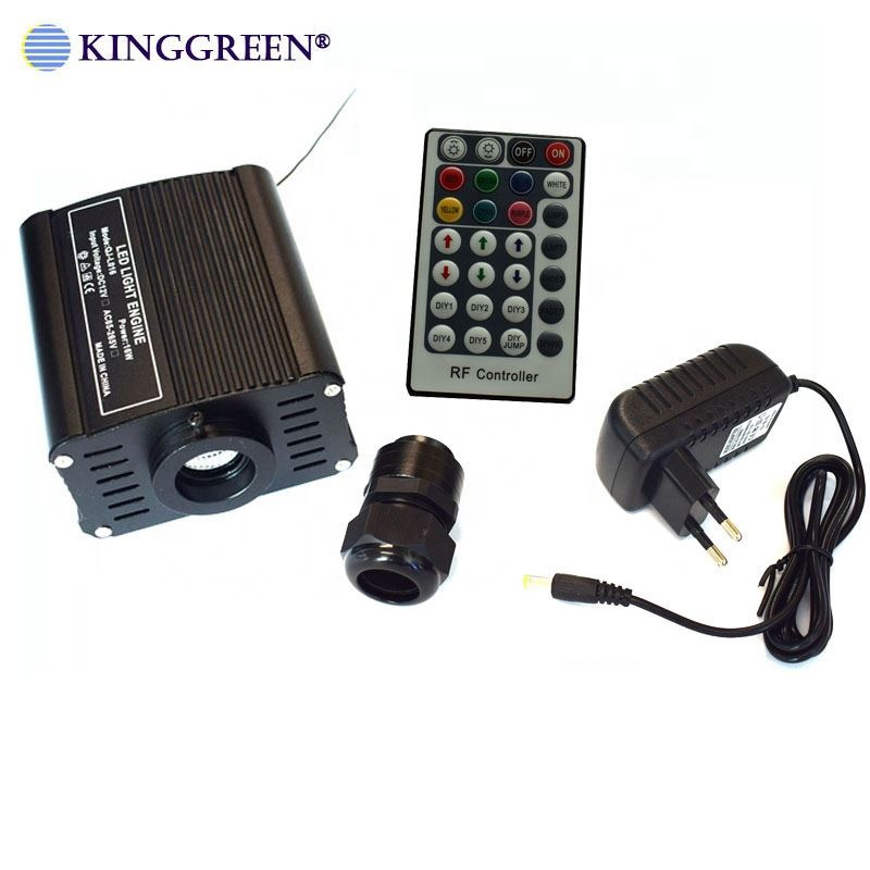 Высокое качество 16 Вт DMX волоконно-оптический свет двигатель DMX512 RGB светодиодный волоконно-оптический свет осветитель для потолочного освещения звездного неба
