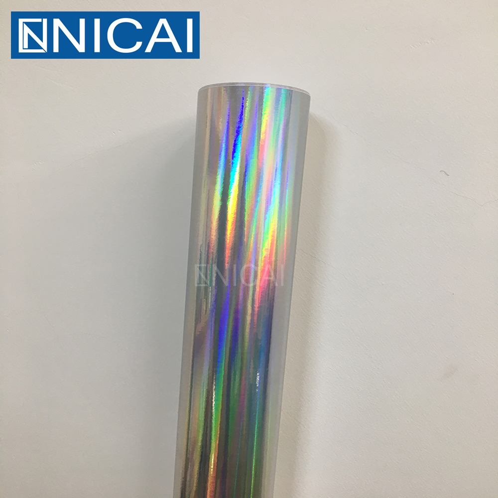 Новый продукт NICAI, голографические рекламные материалы для печати, растворитель, лазерный инжектор, хром, ПВХ, Самоклеящийся винил