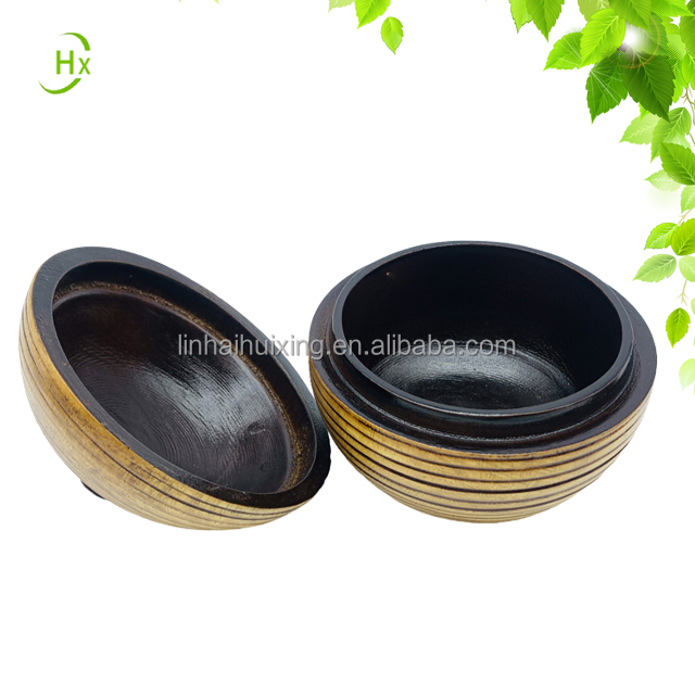 Customized high quality 100 % natural mango wood bowl solid wood salad bowl