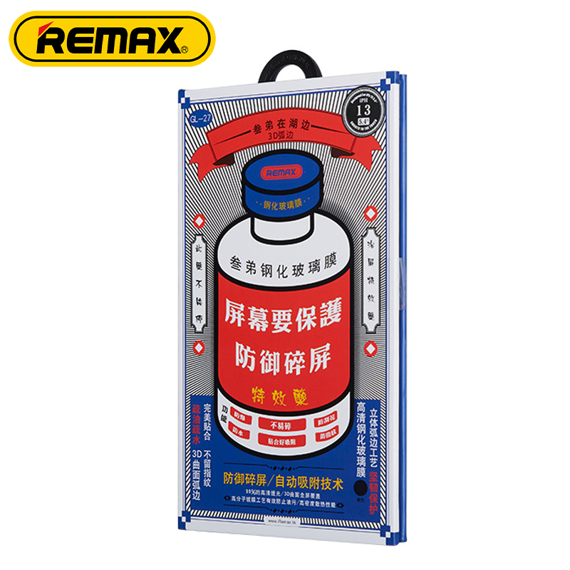 Remax GL-27 3D ударопрочная Защитная пленка для экрана из закаленного стекла Защитная пленка для iPhone 13 12 смарт-чехол для телефона